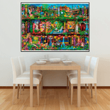Puzzle 6000 pecas Jardim Vertical - Clementoni
